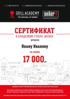 Сертификат 17000